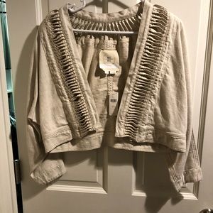 Cropped Anthropologie Jacket
